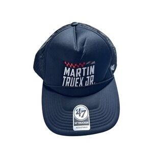 Martin Truex Jr NASCAR Racing 47 Brand Trucker Hat Black Adjustable NEW